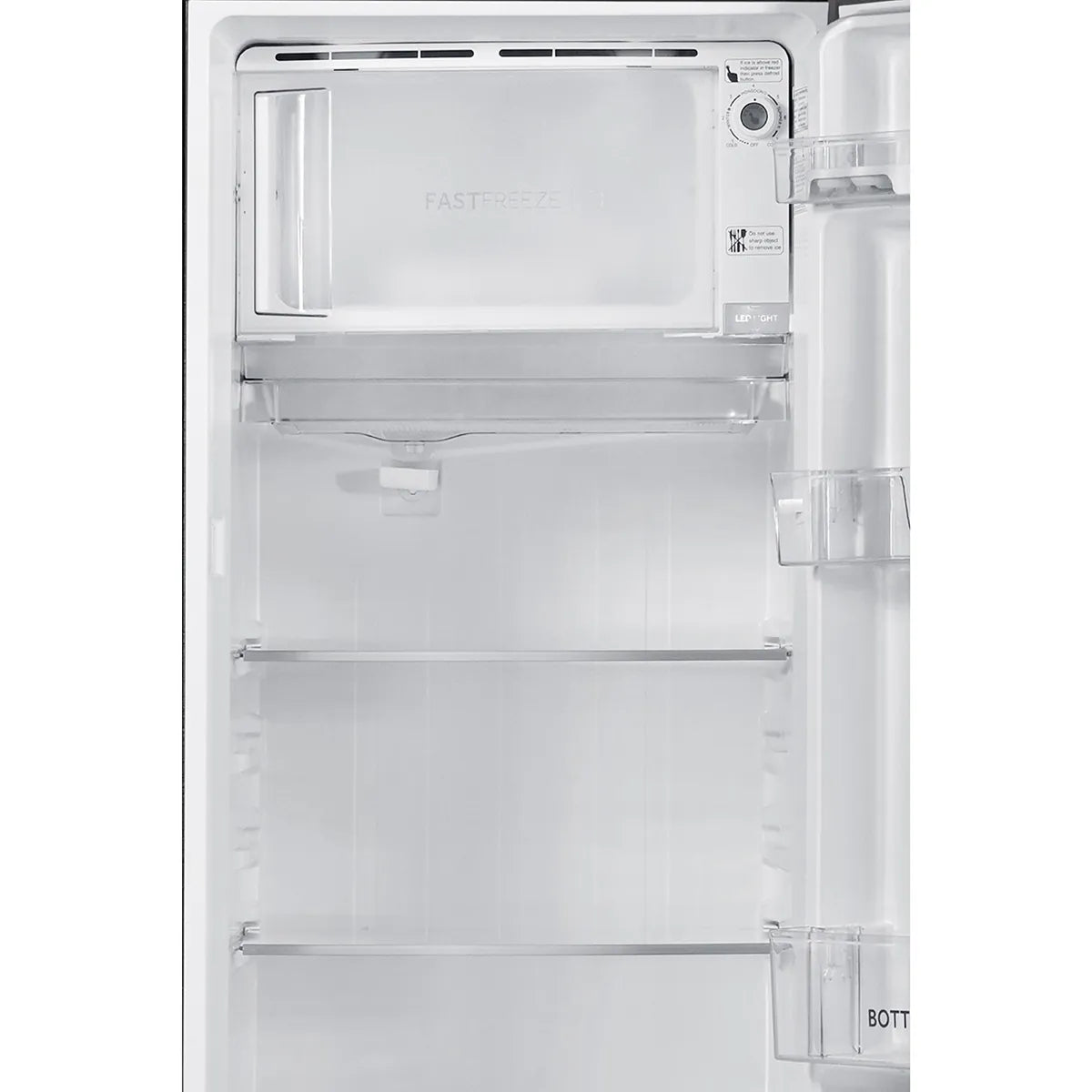 HAIER HRD-226CKI-N 205 Litres 3 Star Single Door Refrigerator Black