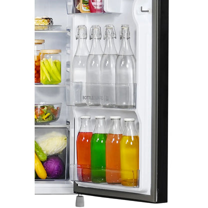 HAIER HRD-226CKI-N 205 Litres 3 Star Single Door Refrigerator Black