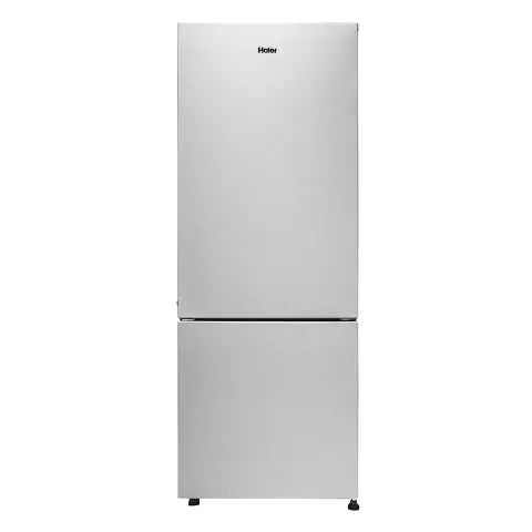 HAIER HRB-3502BS-P 300 Litres 2 Star Bottom Mounted Double Door Refrigerator Silver