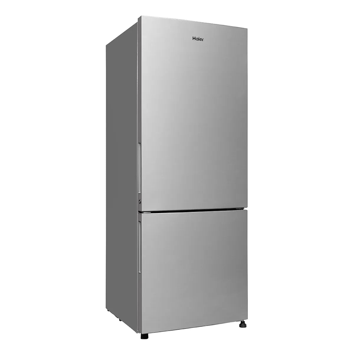 HAIER HRB-3502BS-P 300 Litres 2 Star Bottom Mounted Double Door Refrigerator Silver