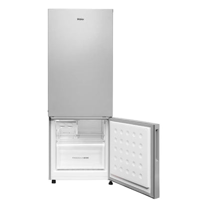 HAIER HRB-3502BS-P 300 Litres 2 Star Bottom Mounted Double Door Refrigerator Silver