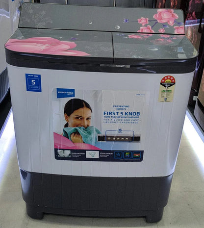 VOLTAS BEKO WTT80DGRG ( 8.0 KG ) Semi Automatic Top Load Washing Machine