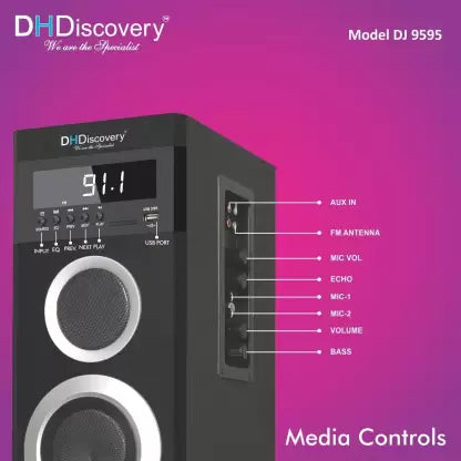 DISCOVERY SPEAKER DJ 9595