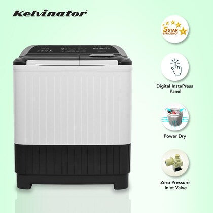 KELVINATOR SATT KWS-A850EP ( 8.5 KG ) Semi Automatic Top Load Washing Machine